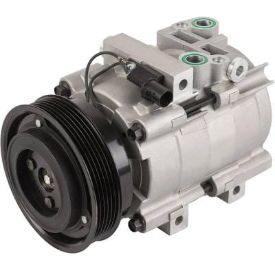New 6-Groove Pulley A/C Compressor Compatible With Kia Sorento Lx 6 Cyl 3.3L Sorento Lx Luxury 6 Cyl thumbnail 2
