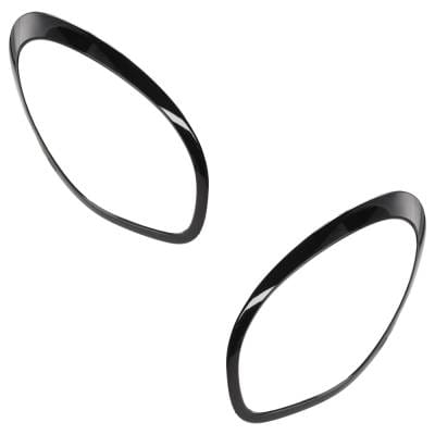 New Pair Of Headlight Bezel Compatible With Mini Cooper Countryman S All4 Cooper Countryman S thumbnail 2