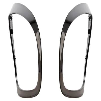 New Pair Of Headlight Bezel Compatible With Mini Cooper Countryman S 4 Cyl 2.0L Cooper Countryman S thumbnail 8