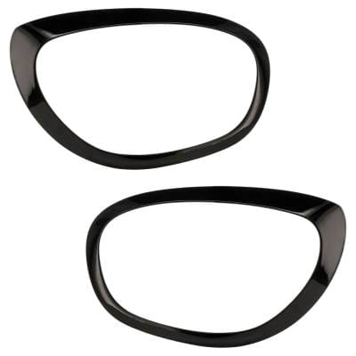 New Pair Of Headlight Bezel Compatible With Mini Cooper Countryman S All4 4 Cyl 2.0L Cooper thumbnail 4