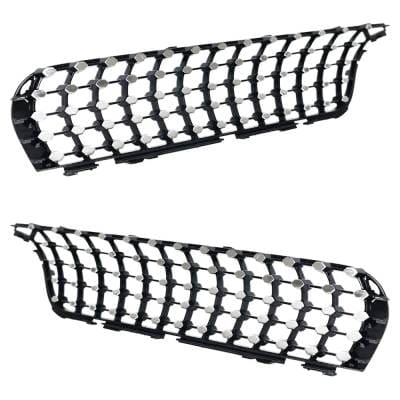 Left Upper And Right Upper Grille Assembly Compatible With Mercedes Benz Glc43 Amg 4Matic 6 Cyl 3.0L thumbnail 4