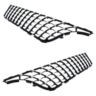 Left Upper And Right Upper Grille Assembly Compatible With Mercedes Benz Glc43 Amg 4Matic 6 Cyl 3.0L thumbnail 6