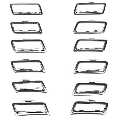Chrome Grille Assembly Compatible With Mercedes Benz Gla250 4Matic 4 Cyl 2.0L Gla250 Base 4 Cyl 2.0L thumbnail 2