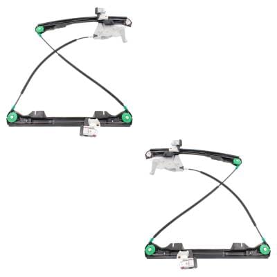 New Front Left And Front Right Window Regulator Compatible With Jaguar X-Type Sport X-Type Base