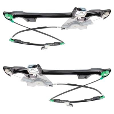 New Front Left And Front Right Window Regulator Compatible With Jaguar X-Type Vdp Edition X-Type thumbnail 4