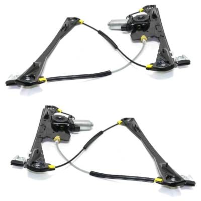 Front Left And Front Right Window Regulator Compatible With Jaguar S-Type Base 8 Cyl 4.0L S-Type thumbnail 8