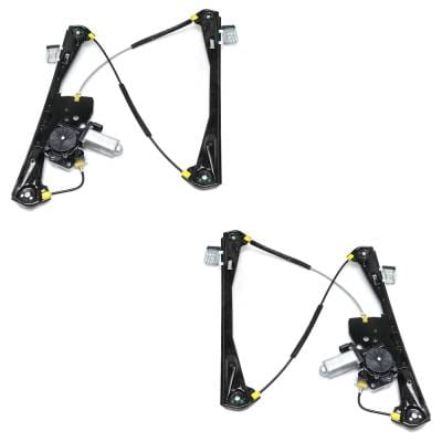 Front Left And Front Right Window Regulator Compatible With Jaguar S-Type Base 8 Cyl 4.0L S-Type thumbnail 10