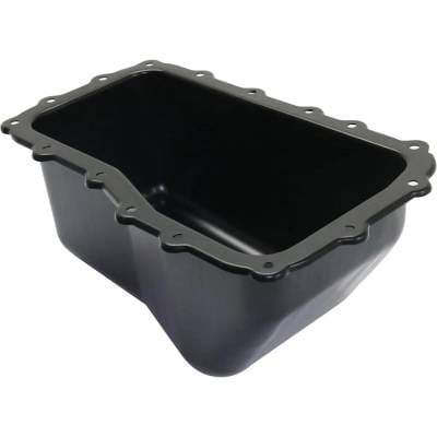 New Steel Oil Pan Compatible With Jeep Wrangler X 6 Cyl 3.8L Wrangler Unlimited Sahara 6 Cyl 3.8L thumbnail 8