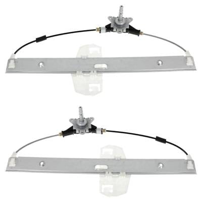 New Front Left And Front Right Window Regulator Compatible With Jeep Wrangler Jk Unlimited Willys thumbnail 10
