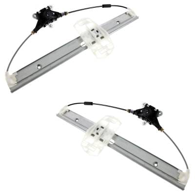 New Front Left And Front Right Window Regulator Compatible With Jeep Wrangler Unlimited Sport 6 Cyl thumbnail 6