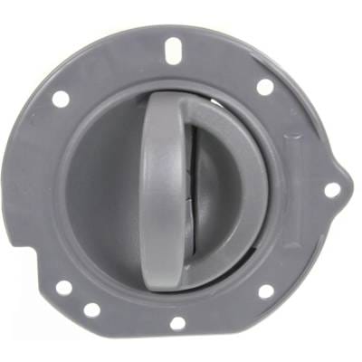 Front Driver Side Interior Door Handle Compatible With 2002-2007 Jeep Liberty Gray With Lock Button thumbnail 2