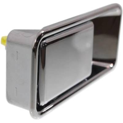 Front Or Rear Passenger Side Exterior Door Handle Compatible With 1997-2006 Jeep Wrangler Chrome thumbnail 3