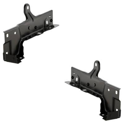 New Pair Of Headlight Bracket Compatible With Cadillac Chevrolet Gmc Escalade Esv Sport 6 Cyl 3.0L thumbnail 8