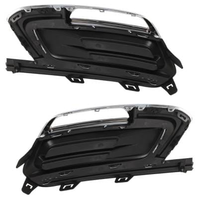 New Front Left And Front Right Fog Light Cover Compatible With Chevrolet Cruze L 4 Cyl 1.8L Cruze Lt thumbnail 10