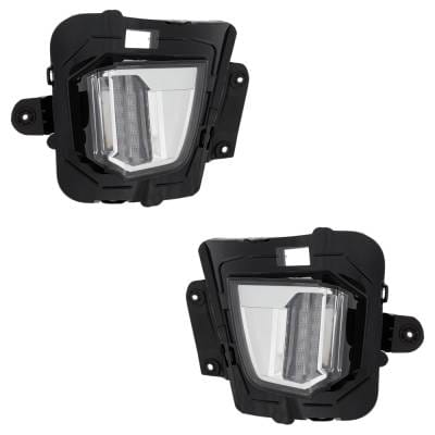 New Pair Of Driving Light Compatible With Cadillac Xts Luxury 2018-2019 By 84628079 23350720 thumbnail 2