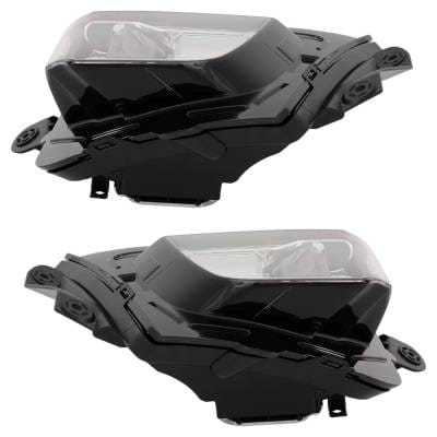 New Pair Of Driving Light Compatible With Cadillac Xts Luxury 2018-2019 By 23350720 Gm2562116 thumbnail 10