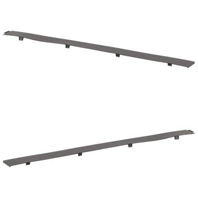 New Rear Left Lower And Rear Right Lower Door Molding And Beltlines Compatible With Tesla Model X thumbnail 8