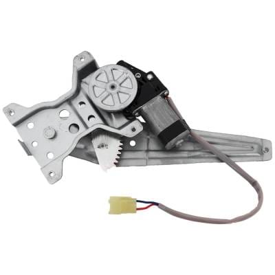 Left Rear Window Regulator With Motor Compatible With Toyota Yaris Base Yaris S 2007-2012 To1550122
