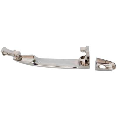 Front Driver Side Exterior Door Handle Compatible With 2007-2011 Toyota Camry Black With Key Hole thumbnail 8