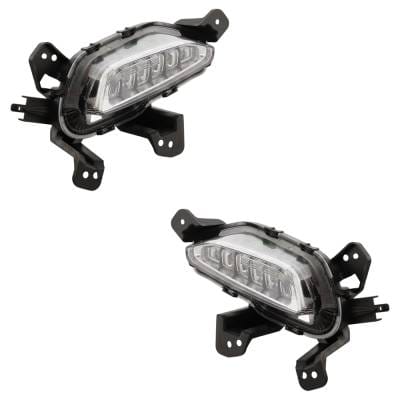 New Pair Of Driving Light Compatible With Hyundai Elantra Gt Gls 4 Cyl 2.0L Elantra Gt Gl 4 Cyl 2.0L thumbnail 2