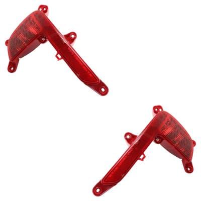 New Rear Left And Rear Right Bumper Reflector Compatible With Kia Rio Lx 4 Cyl 1.6L Rio Ex 4 Cyl thumbnail 6