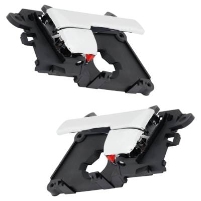Front Left And Right Interior Door Handle Compatible With 2011-2016 Kia Optima Chrome Without Key thumbnail 3