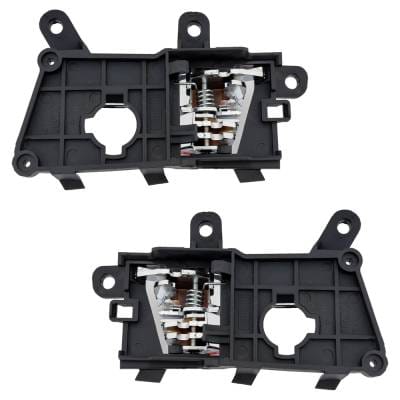 Front Left And Right Interior Door Handle Compatible With 2011-2016 Kia Optima Chrome Without Key thumbnail 4