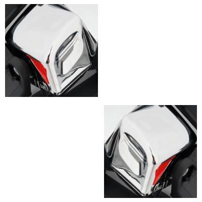 Front Driver And Passenger Side Interior Door Handle Compatible With 2011-2016 Kia Optima Chrome thumbnail 7