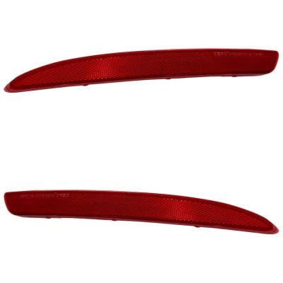 New Rear Left And Rear Right Bumper Reflector Compatible With Kia Optima Lx Optima Ex 2016-2018 By thumbnail 4