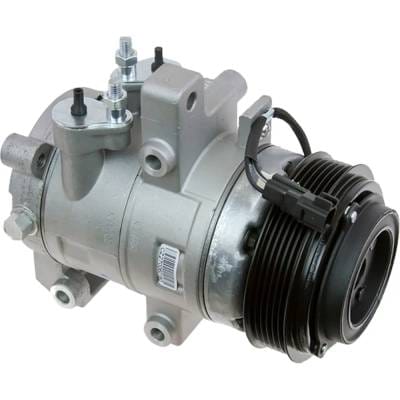 New 6-Groove Pulley A/C Compressor Compatible With Ford Mustang Gt 8 Cyl 5.0L Mustang Shelby Gt350 8 thumbnail 2