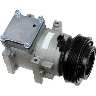 New 6-Groove Pulley A/C Compressor Compatible With Ford Fiesta Titanium 4 Cyl 1.6L Fiesta Se 4 Cyl thumbnail 2