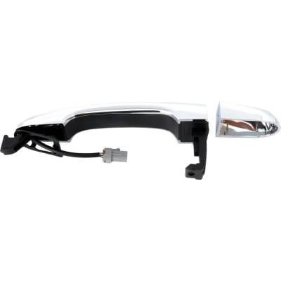 Front Left (Driver Side) Exterior Door Handle Compatible With 2011-2015 Kia Sorento Chrome With Key thumbnail 10