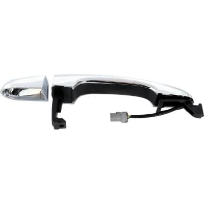 Front Left (Driver Side) Exterior Door Handle Compatible With 2011-2015 Kia Sorento Chrome With Key thumbnail 12