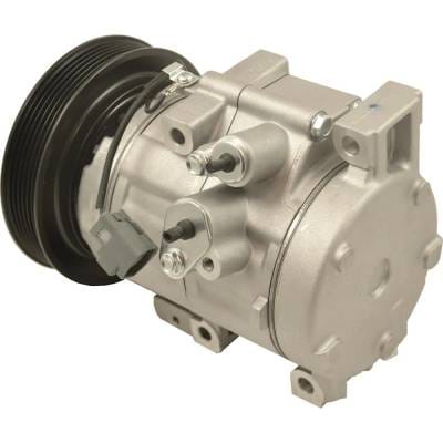 New 6-Groove Pulley A/C Compressor Compatible With Mazda 3 Sport Gs 4 Cyl 2.5L 3 S Grand Touring 4 thumbnail 2