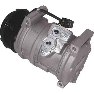 New 6-Groove Pulley A/C Compressor Compatible With Buick Chevrolet Gmc Enclave Cxl 6 Cyl 3.6L thumbnail 2