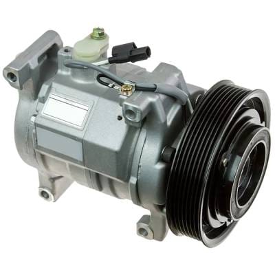 New 7-Groove Pulley A/C Compressor Compatible With Honda Accord Ex 4 Cyl 2.4L Accord Se 4 Cyl 2.4L thumbnail 2