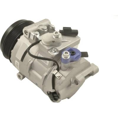 New 6-Groove Pulley A/C Compressor Compatible With Mercedes Benz C350 4Matic 6 Cyl 3.5L E350 4Matic thumbnail 2