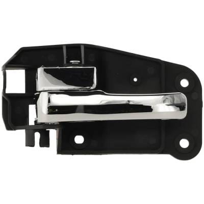 Front Driver Side Interior Door Handle Compatible With 2000-2002 Lincoln Ls Chrome With Lock Button thumbnail 2