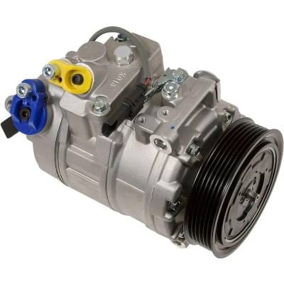 New 6-Groove Pulley A/C Compressor Compatible With Bmw 328I Base 6 Cyl 3.0L 323I Base 6 Cyl 2.5L thumbnail 2