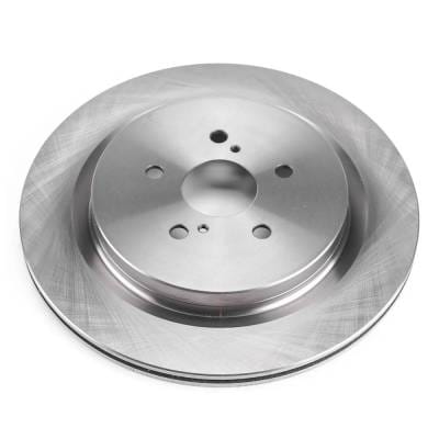 New Cast Iron Brake Disc Compatible With Lexus Toyota Rx450h Base 6 Cyl 3.5L Mirai Xle Rx450hl Base thumbnail 2