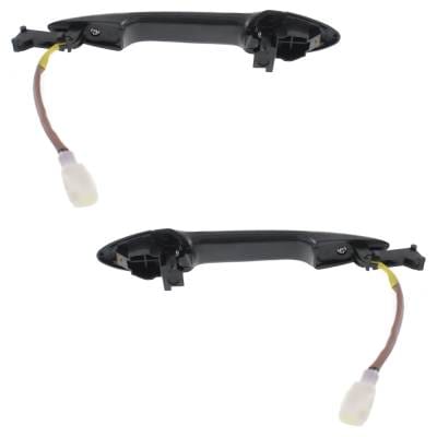 Front Driver And Passenger Side Exterior Door Handle Compatible With 2006-2015 Lexus Ls460 Lexus thumbnail 10