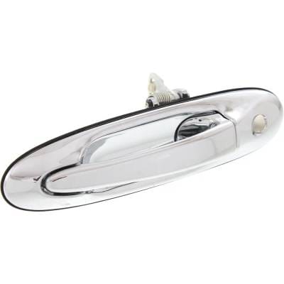 Front Driver Side Exterior Door Handle Compatible With 1998-2002 Lincoln Town Car Chrome With Key thumbnail 6