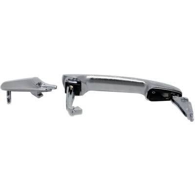 Front Or Rear Driver Side Exterior Door Handle Compatible With 2009-2019 Ford Flex Chrome Without thumbnail 10