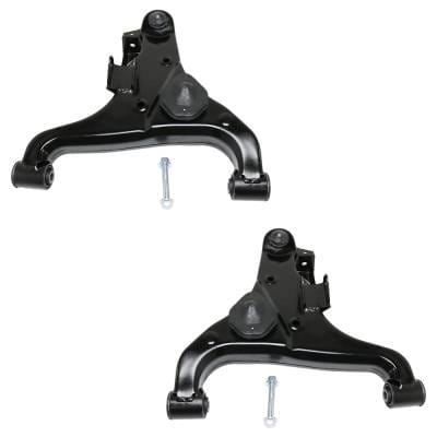 New Front Left Lower And Front Right Lower Control Arm Compatible With Nissan Titan Platinum Reserve thumbnail 2