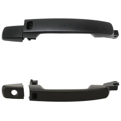 Front Driver And Passenger Side Exterior Door Handle Compatible With 2007-2013 Nissan Altima Primed