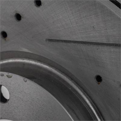 New Cross-Drilled And Slotted Brake Disc Compatible With Mazda 3 S 4 Cyl 2.5L 5 Gt 4 Cyl 2.5L 5 thumbnail 6
