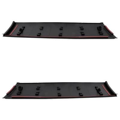 New Rear Left And Rear Right Door Molding And Beltlines Compatible With Jeep Cherokee Limited 4 Cyl thumbnail 12