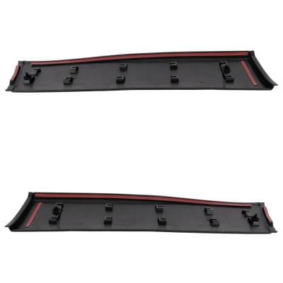 New Rear Left And Rear Right Door Molding And Beltlines Compatible With Jeep Cherokee 75Th thumbnail 10