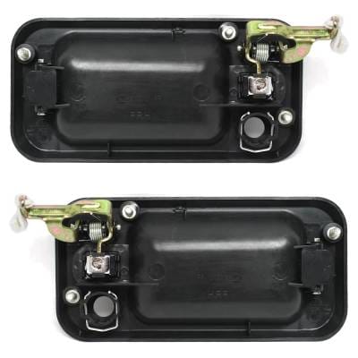 Front Driver And Passenger Side Exterior Door Handle Compatible With 2003-2009 Hummer H2 Chrome thumbnail 10