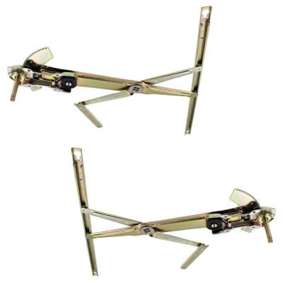 New Front Left And Front Right Window Regulator Compatible With Honda Civic Hx 4 Cyl 1.6L Civic thumbnail 8